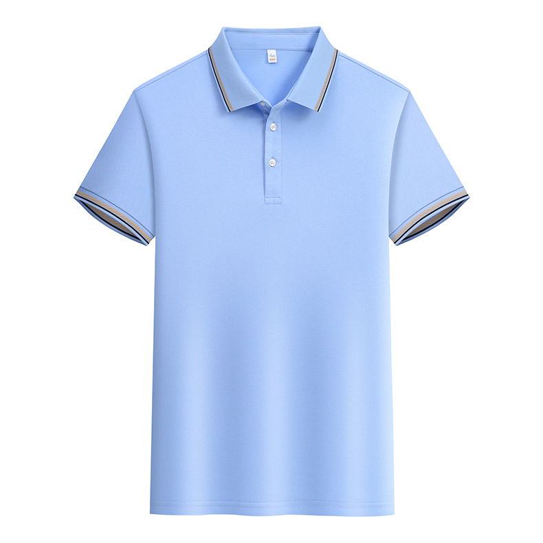 Customized advertising shirts, logo lapel short-sleeved work clothes, T-shirts, printed cultural shirts, corporate polo shirts, factory uniforms pic 11