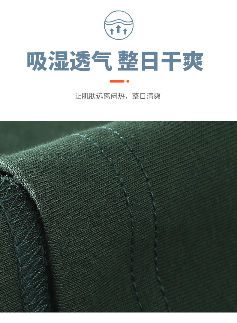 凉感抗皱索罗娜圆领工作服广告团队文化衫短袖t恤定制logo详情13