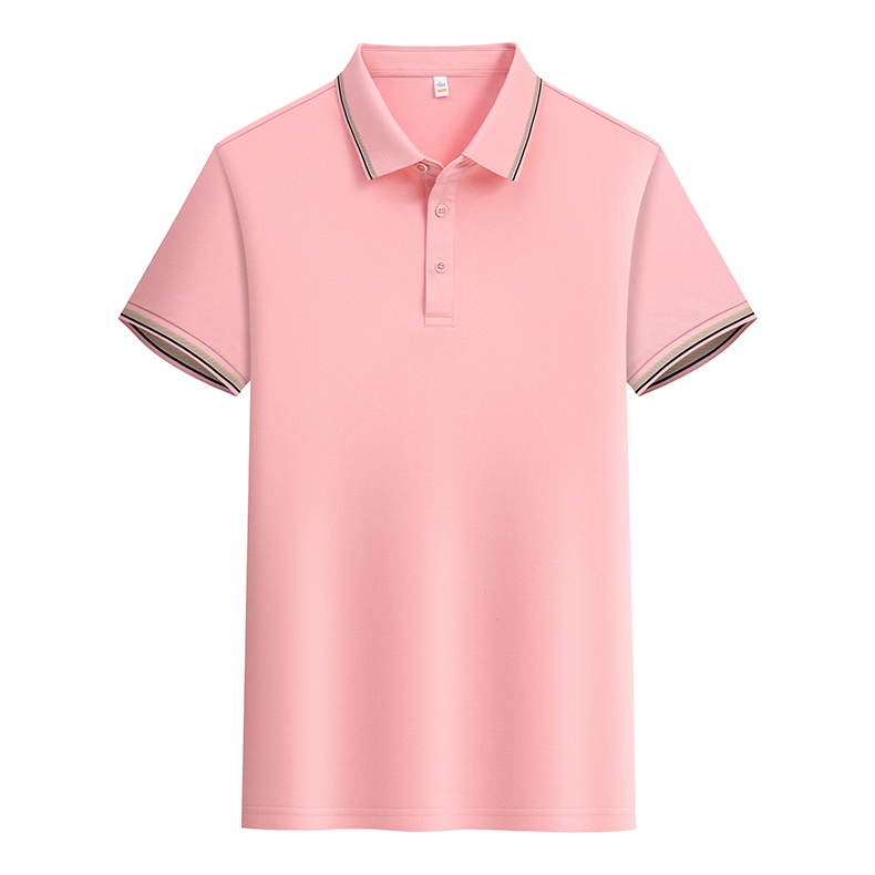 Customized advertising shirts, logo lapel short-sleeved work clothes, T-shirts, printed cultural shirts, corporate polo shirts, factory uniforms pic 7
