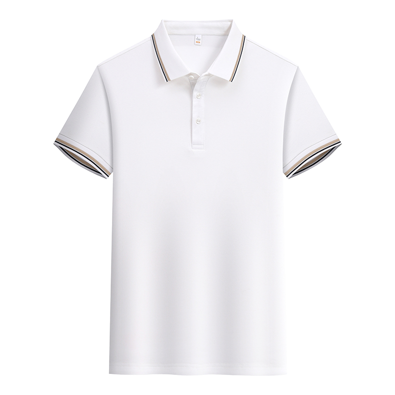 Customized advertising shirts, logo lapel short-sleeved work clothes, T-shirts, printed cultural shirts, corporate polo shirts, factory uniforms pic 9