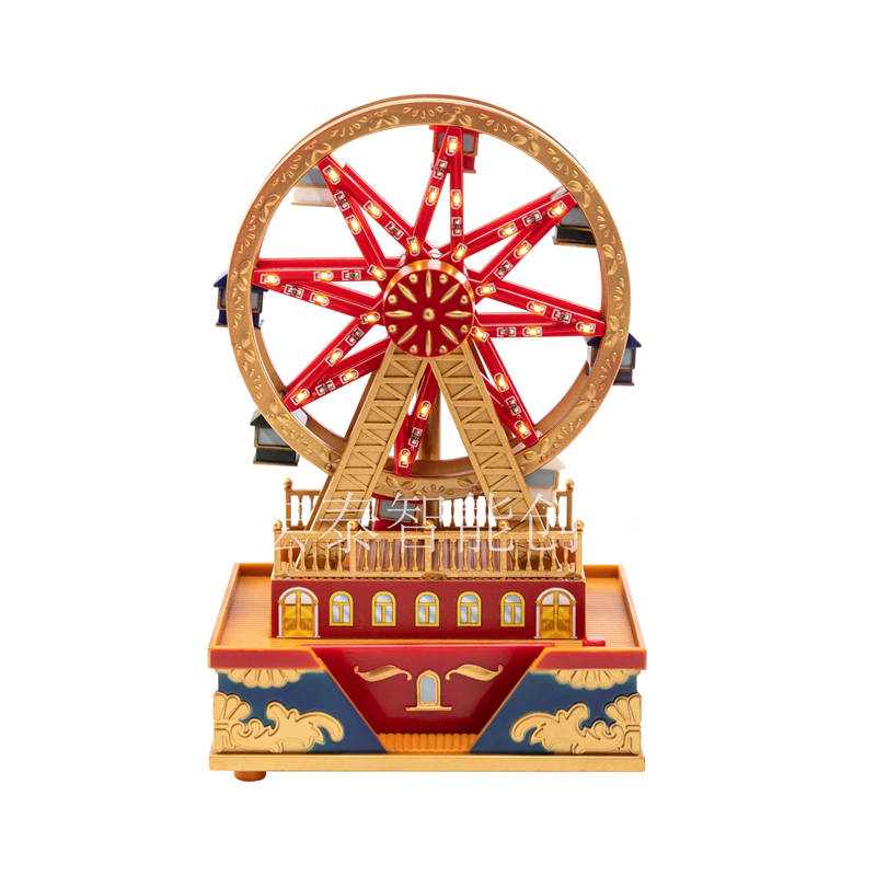Mini carousel, mini Ferris wheel, Christmas supplies, ornaments, Christmas gifts, Christmas decorations pic 5