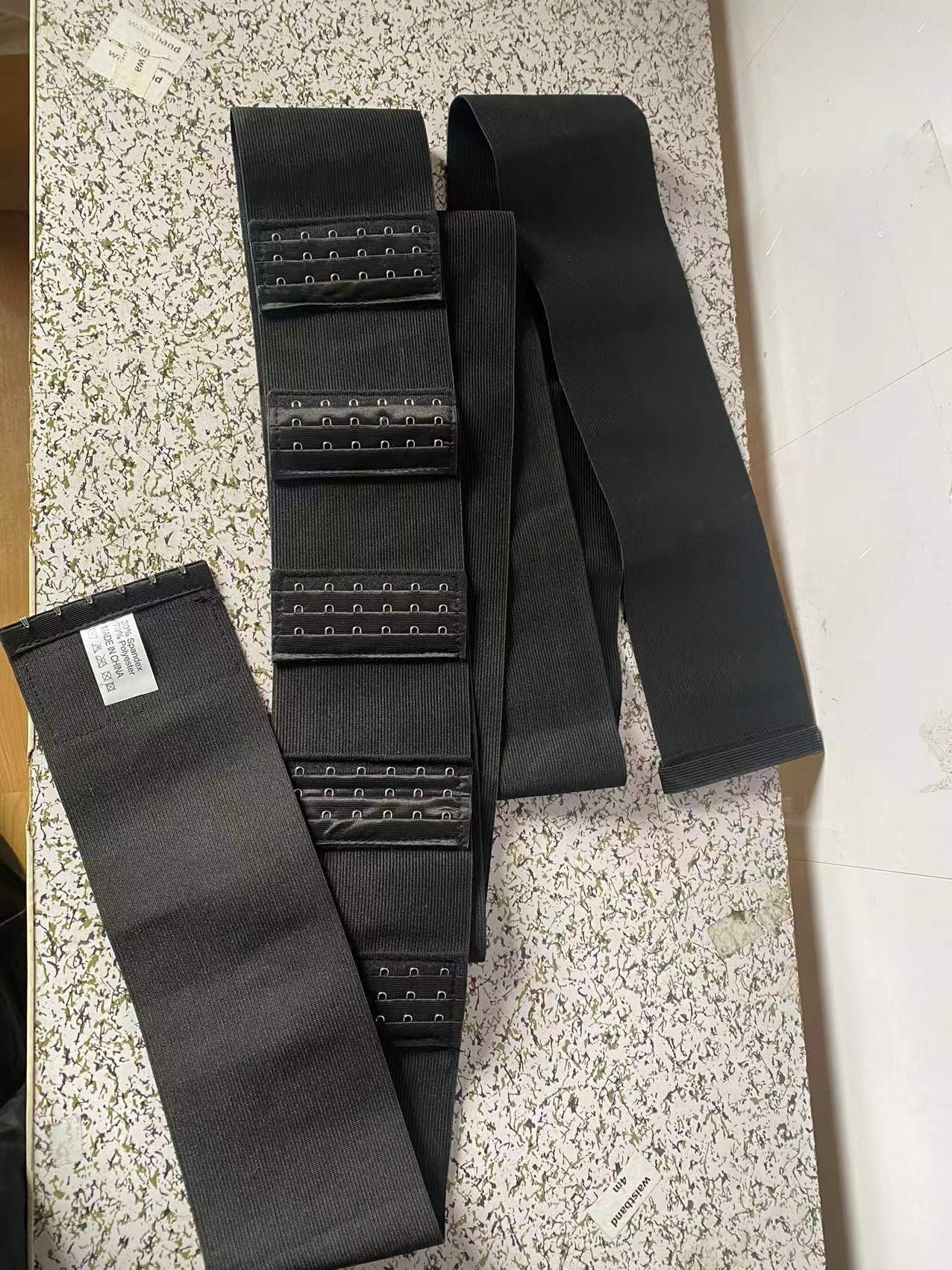 跨境可调节腰部训练器塑身缠绕带束腹带女士束身腰带弹力收腹带详情13