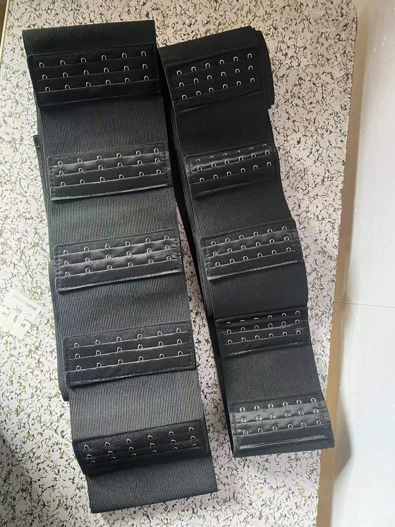 跨境可调节腰部训练器塑身缠绕带束腹带女士束身腰带弹力收腹带详情11