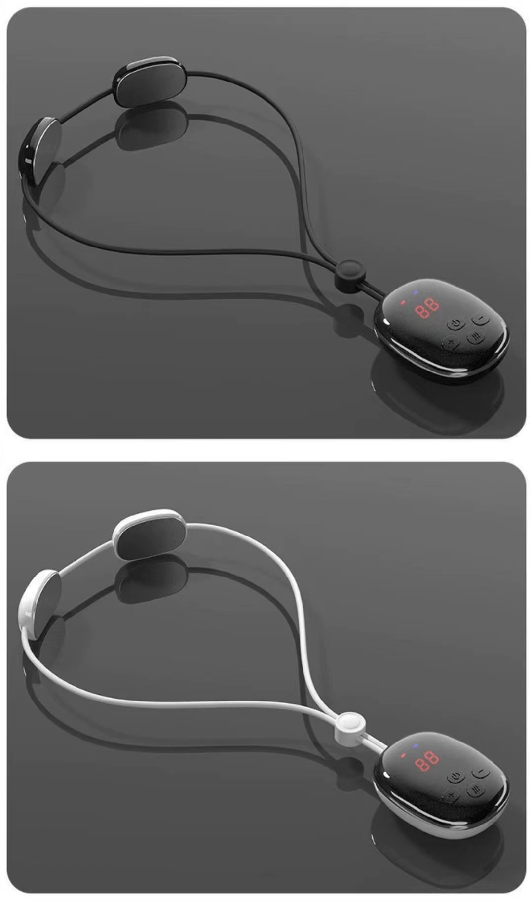 Cervical massager pendant, intelligent neck protection device, shoulder and neck massager, electric pulse neck hanging, portable for unblocking the spine pic 5