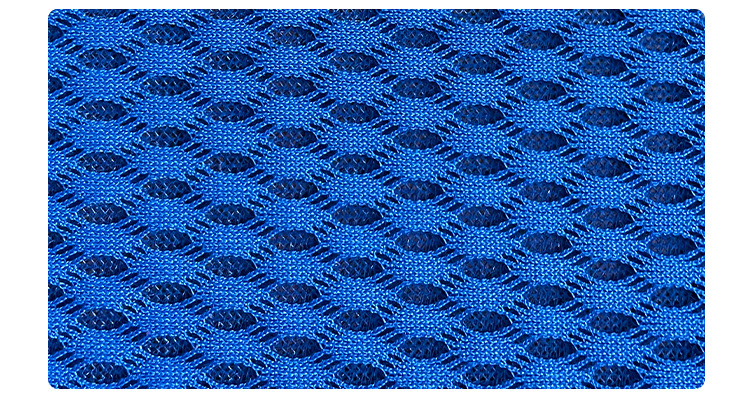Sanmeiji polyester beautiful mesh fabric shoes, mesh fabric, elliptical thickened seat cushion mesh fabric pic 4