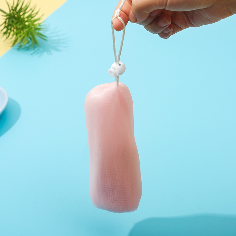 多层超柔起泡网洗面奶打泡网香皂袋发泡网沐浴搓澡洁面起泡网批发详情12