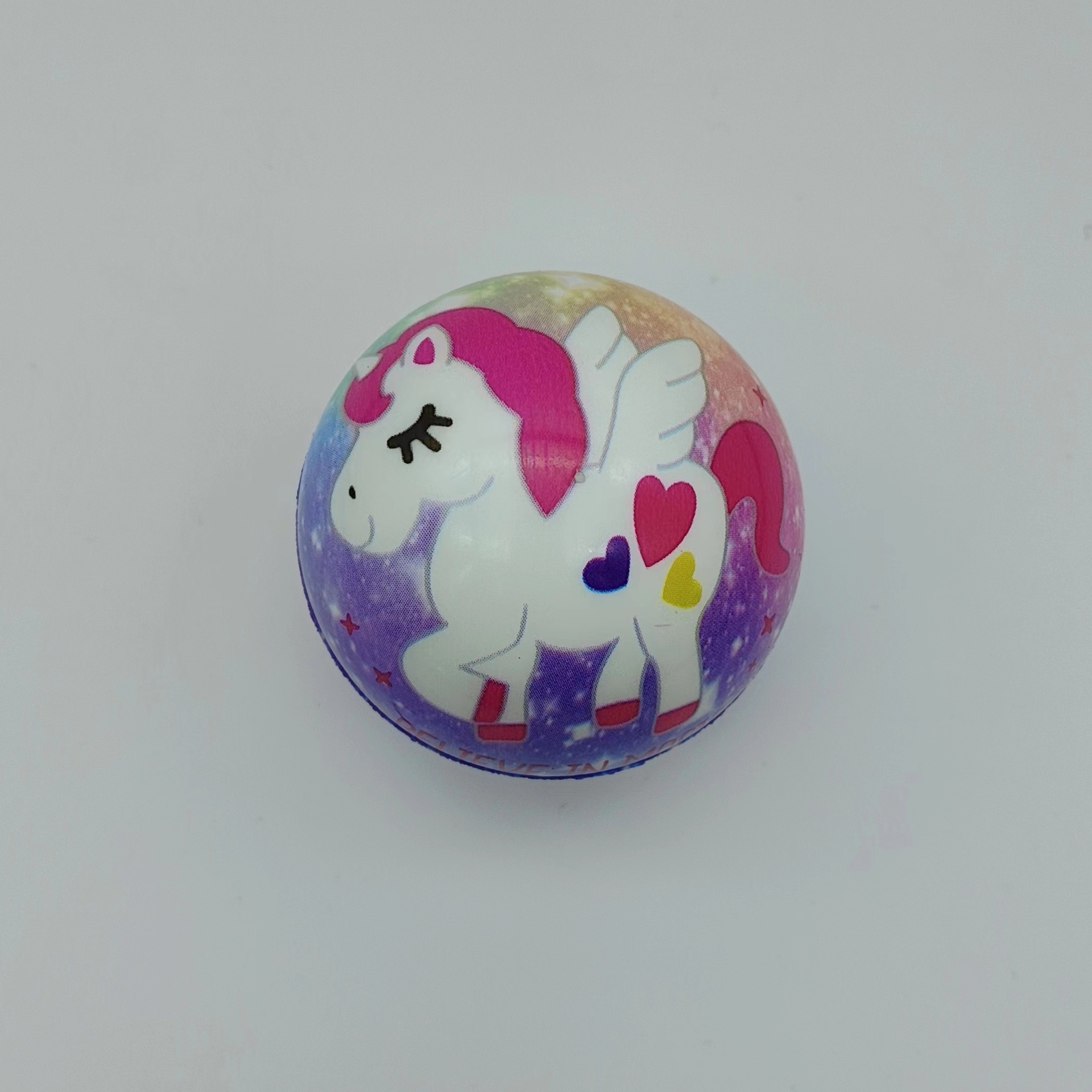 批发6cm卡通马弹力球pu发泡实心球可爱儿童解压发泄高弹力玩具球详情5