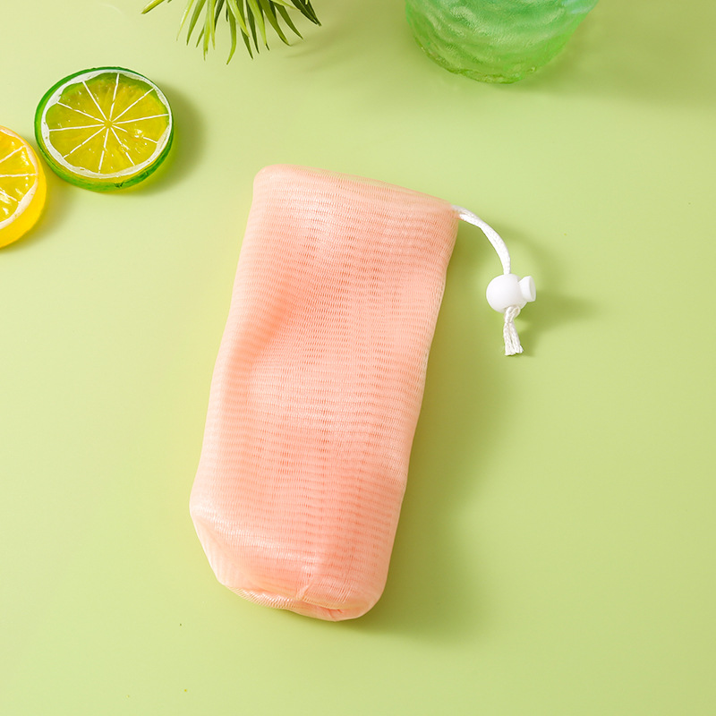 多层超柔起泡网洗面奶打泡网香皂袋发泡网沐浴搓澡洁面起泡网批发详情4