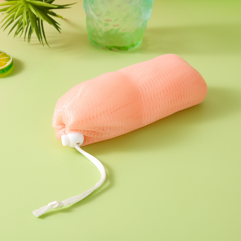 多层超柔起泡网洗面奶打泡网香皂袋发泡网沐浴搓澡洁面起泡网批发详情13