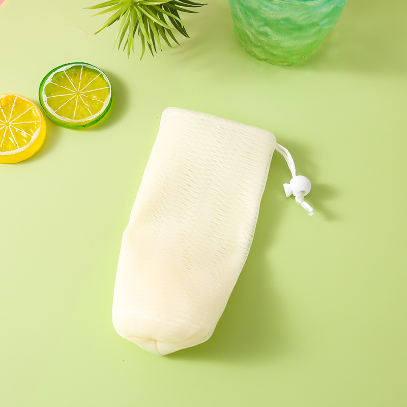 多层超柔起泡网洗面奶打泡网香皂袋发泡网沐浴搓澡洁面起泡网批发详情5