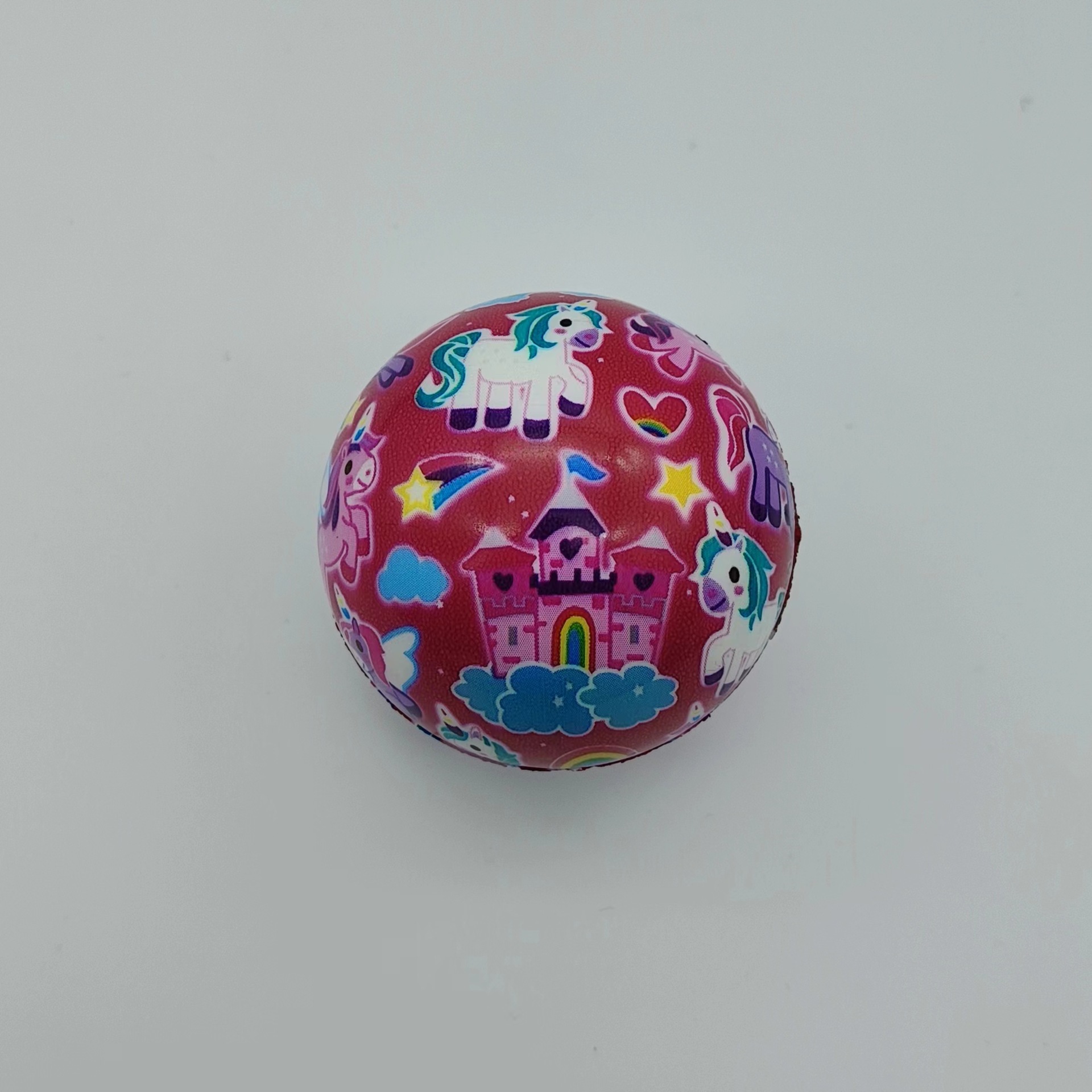 批发6cm卡通马弹力球pu发泡实心球可爱儿童解压发泄高弹力玩具球详情6