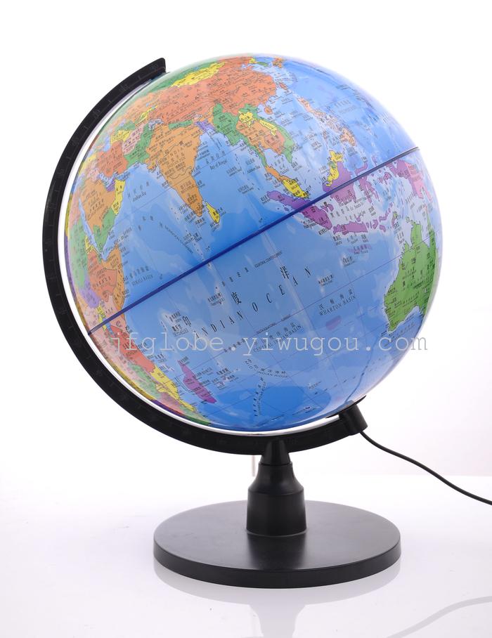 【 Jingfeng 】32CM Administrative District Plastic Ruler Globe (Geography Teaching) Available in multiple languages pic 1