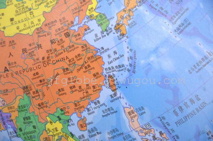 【 Jingfeng 】32CM Administrative District Plastic Ruler Globe (Geography Teaching) Available in multiple languages pic 2