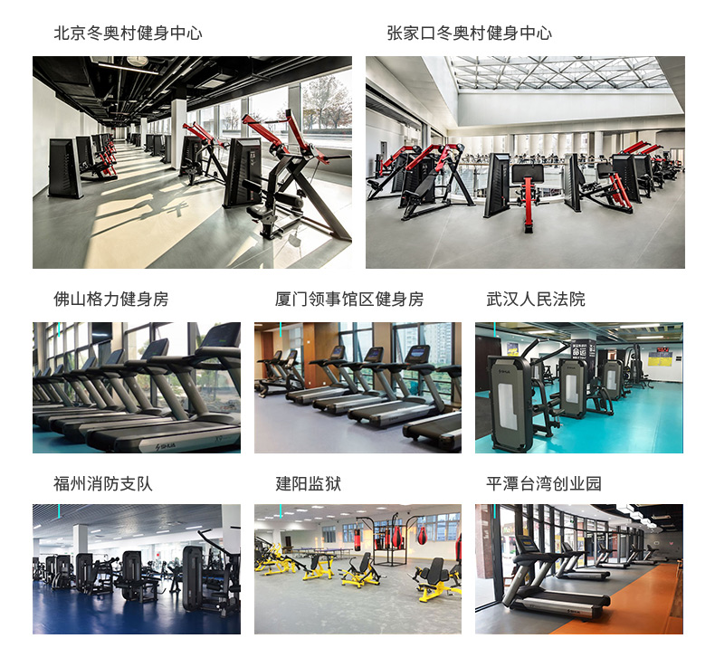 Shuhua Commercial dumbbell Rack G6884 can be used by enterprises to place dumbbell flying birds and barbell plate rack combination gym equipment pic 17