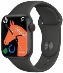 H28plus Smart Wireless Bluetooth Watch Black, Orange and Silver multi-color wristband combination set pic 2