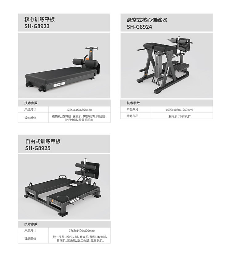 Shuhua G8925 Freestyle Training deck comprehensive strength sports Equipment, high-end commercial fitness pic 10
