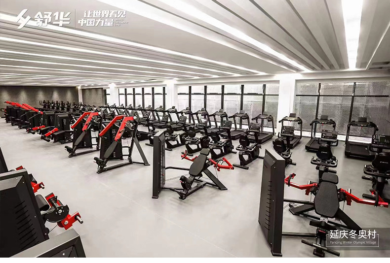 Shuhua Commercial dumbbell Rack G6884 can be used by enterprises to place dumbbell flying birds and barbell plate rack combination gym equipment pic 14