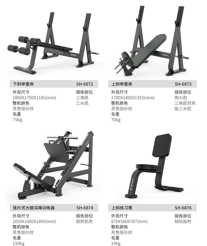 Shuhua SH-6879 is a small, multi-adjustable abdominal muscle exercise chair for both home and commercial use pic 33