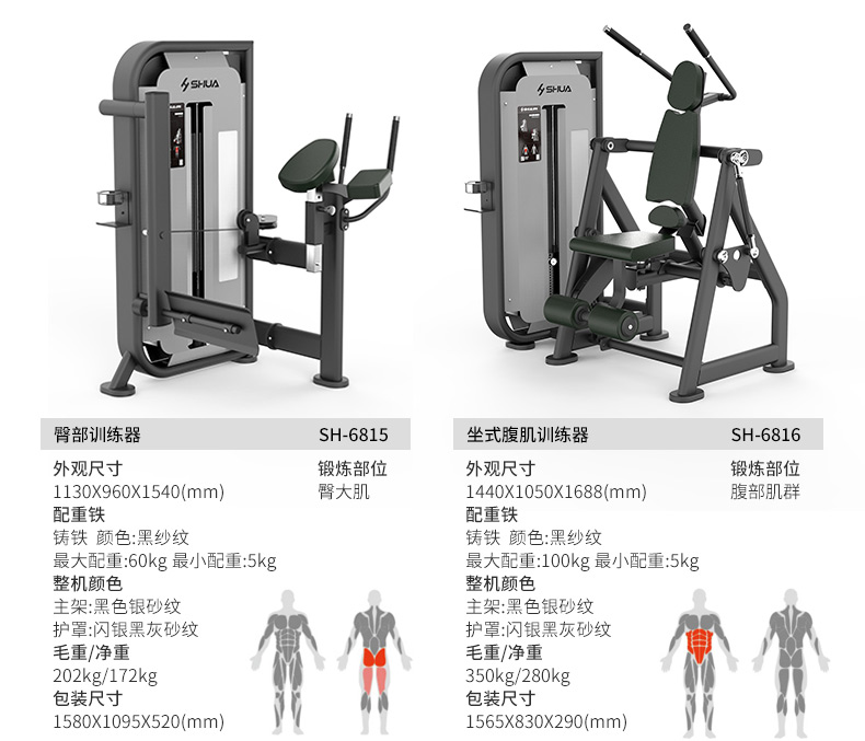 Shuhua SH-6879 is a small, multi-adjustable abdominal muscle exercise chair for both home and commercial use pic 25