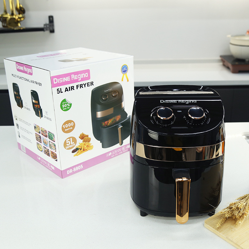 热销5L机械空气炸锅大容量多功能薯条机电烤箱电炸锅详情13