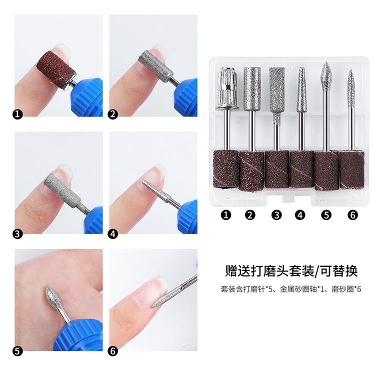 Hot-selling nail polish pen-type grinding machine USB cable portable nail polish tool pic 8
