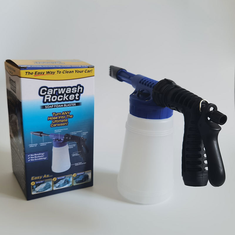 Portable water gun foaming large-capacity car wash kettle, household low-pressure foam spray kettle, car wash water gun adjustable pic 7