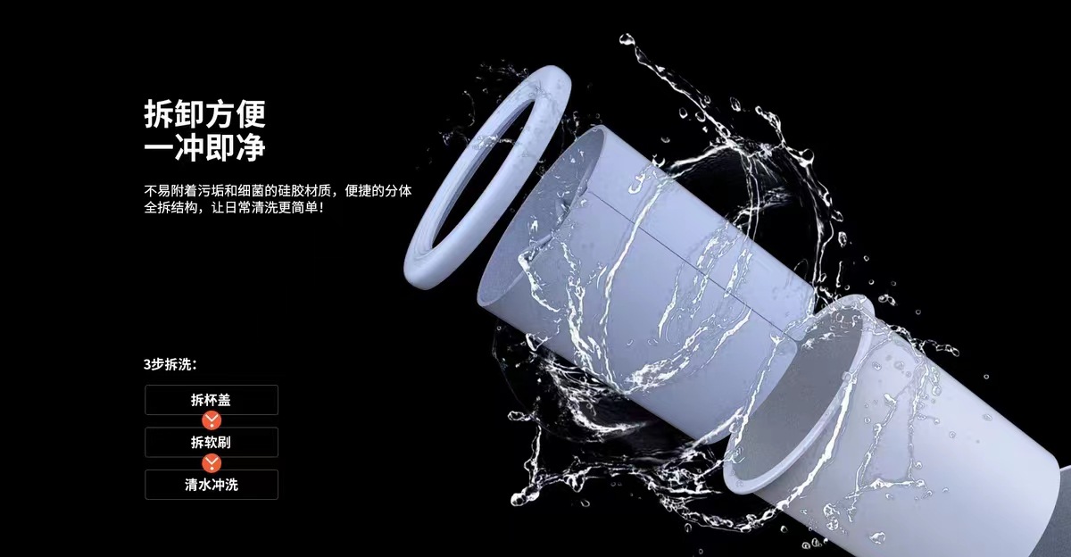 Household pet electric foot wash for cats and dogs, dog and cat paw cleaner, no-wipe automatic foot wash pic 9