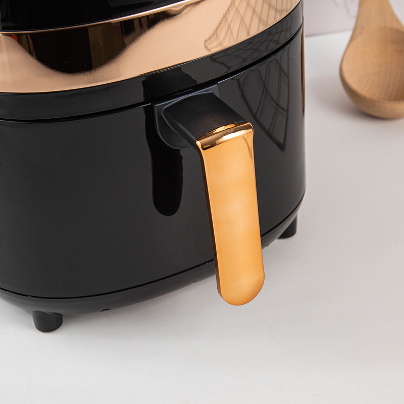 Hot-selling European multi-functional smart LCD touch air fryer, 5-liter 1000W air fryer pic 10