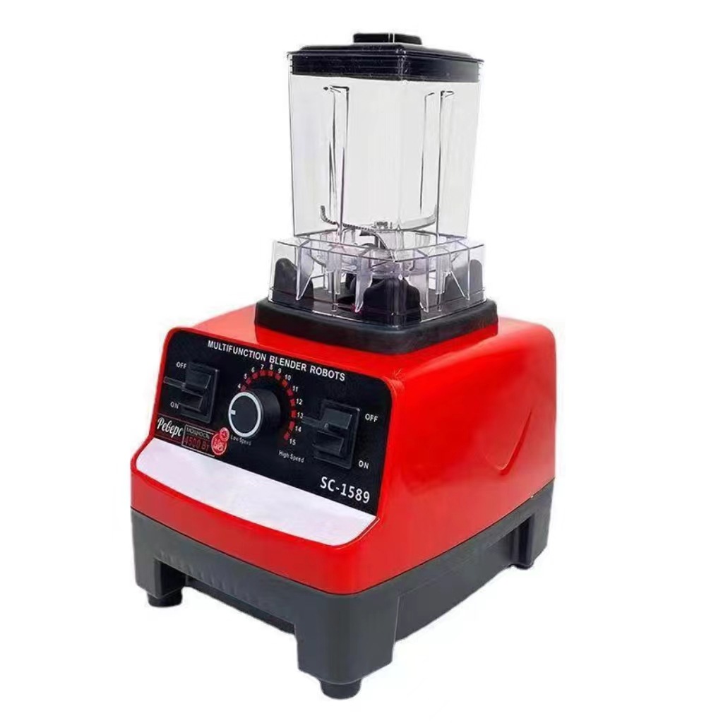 2in1 Blender 2.5L+0.5L 5500W plastic blender, stainless steel blender, food processor, juicer pic 1