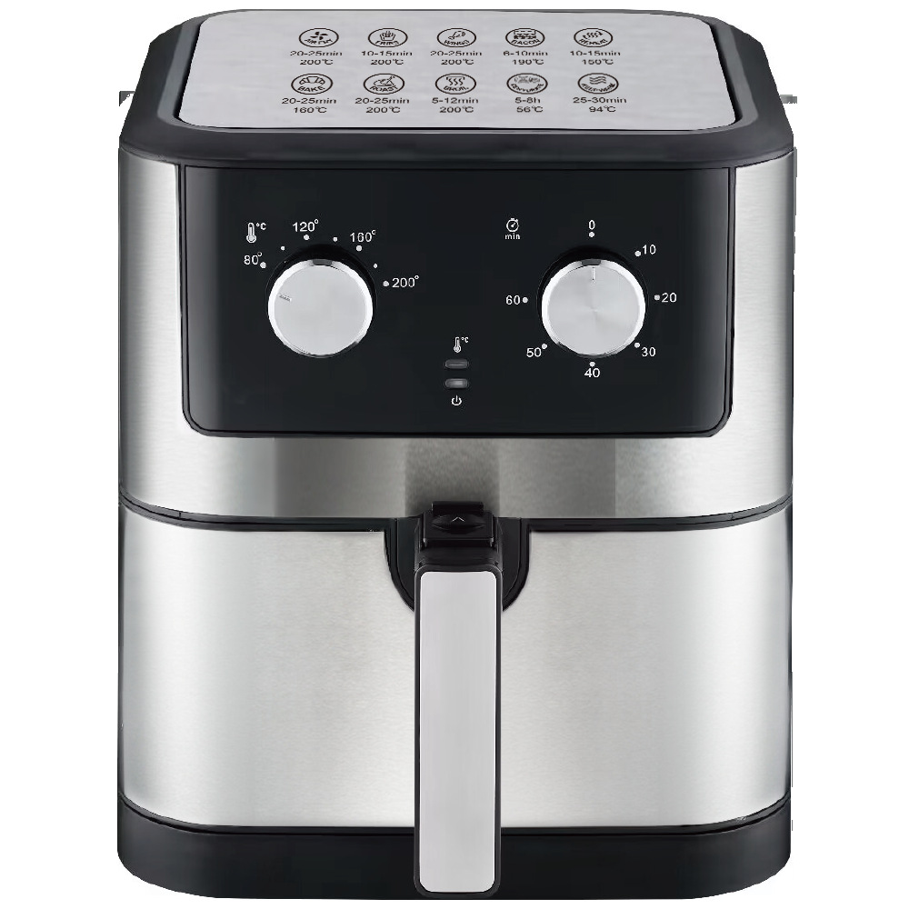 外贸AirFryer空气炸锅新款12L大容量智能触摸详情13