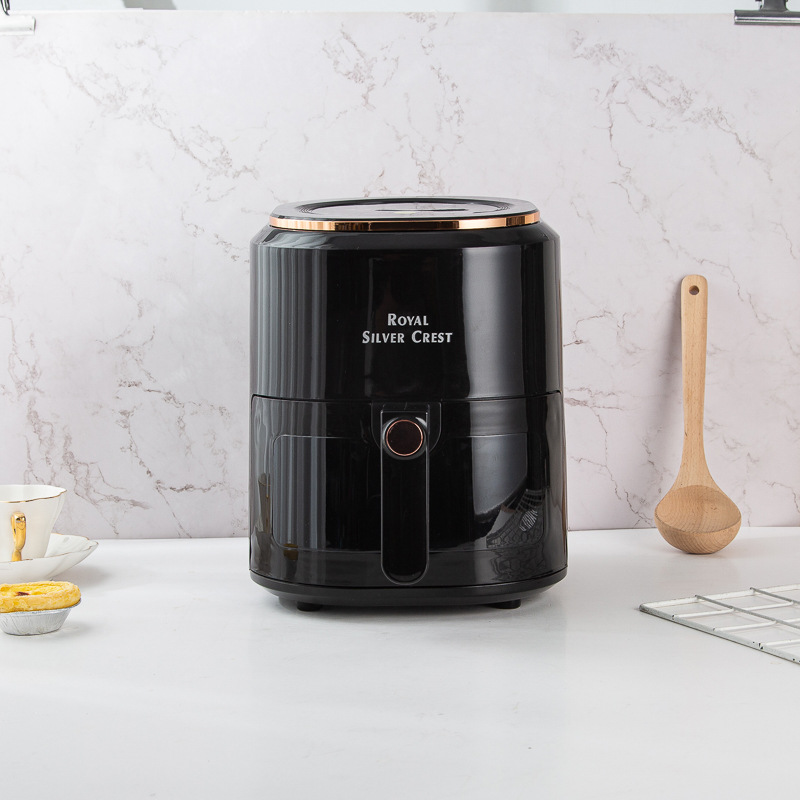 7.5L Air fryer欧规插头智能玻璃透视触屏无油烟多功能空气炸锅详情8