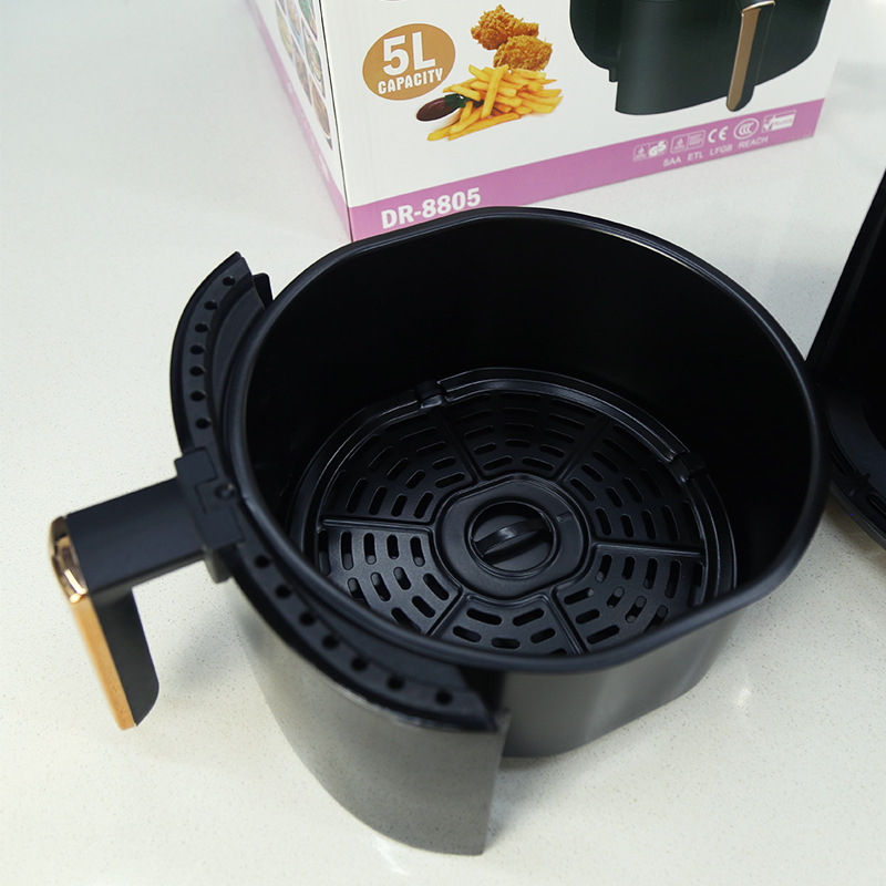 热销5L机械空气炸锅大容量多功能薯条机电烤箱电炸锅详情22