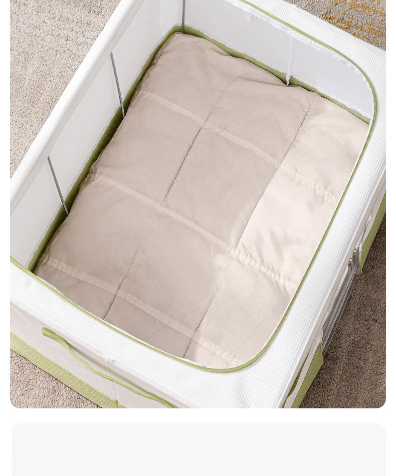 太力华夫格收纳箱大容量宿舍衣物棉被收纳整理箱防霉防潮玩具储物详情7