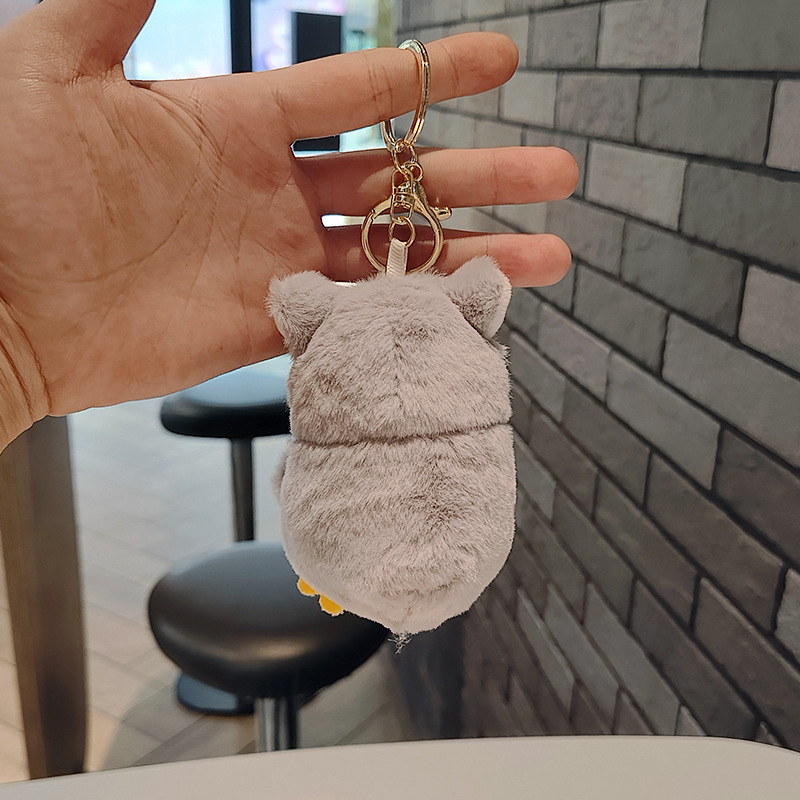网红爆款小企鹅钥匙扣公仔挂件萌萌可爱企鹅玩偶毛绒玩具书包挂饰详情12