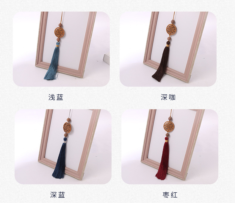 窗帘配件中国风汉服抱枕装饰辅料 窗帘流苏手工DIY新中式小吊球详情6