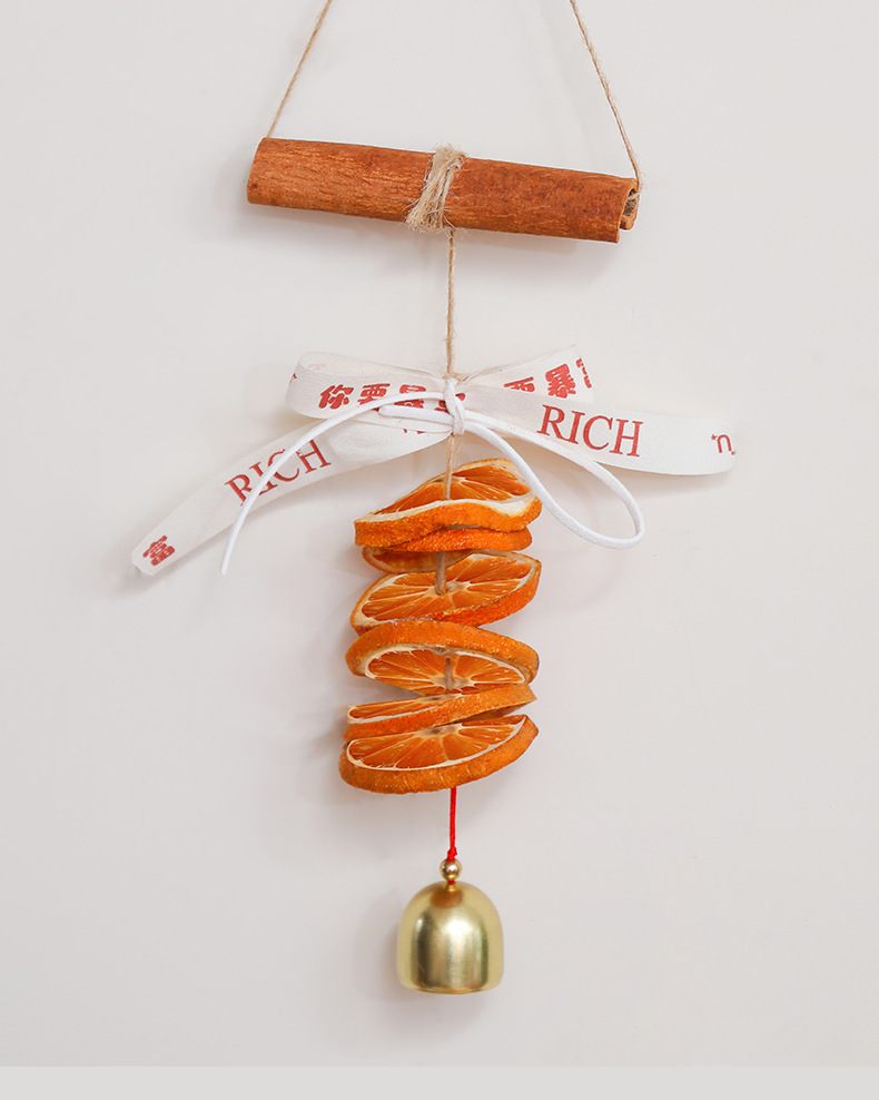 圣诞节装饰品柠檬铃铛车挂圣诞树挂饰节日氛围场景布置创意小挂件详情8