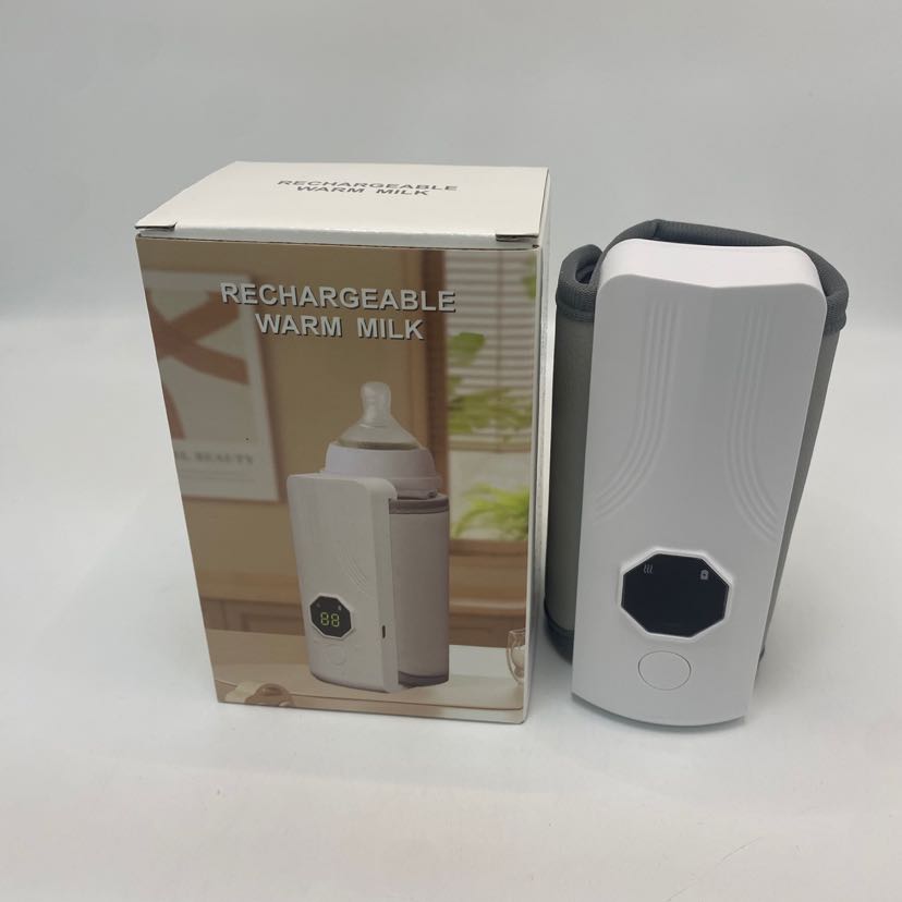 Baby bottle heat preservation cover, portable waterless heating wireless constant warmth milk cover, rechargeable milk warmer for going out pic 1