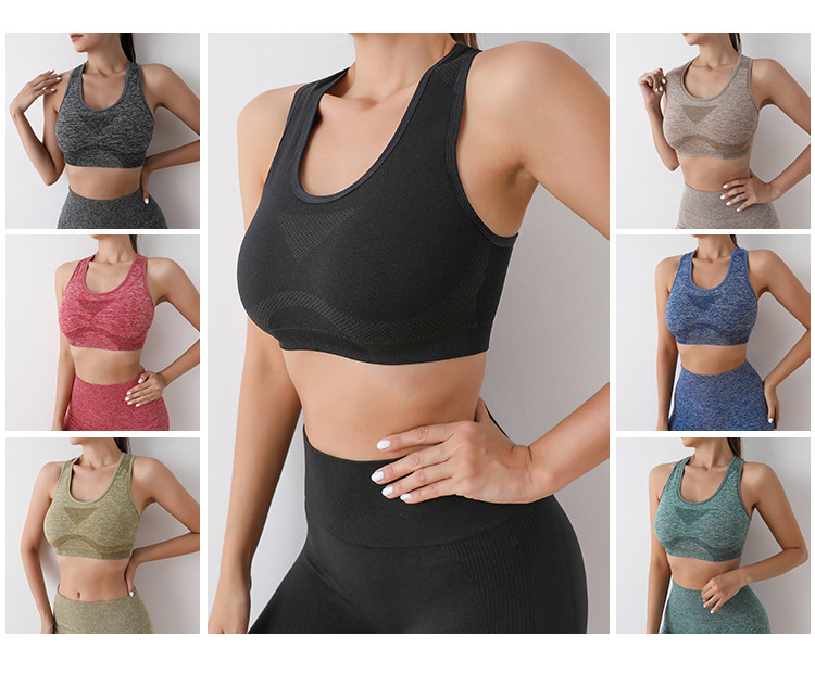 跨境外贸工字背心运动聚拢防震瑜伽健身蜜桃臀高弹力透气美背裹胸详情7
