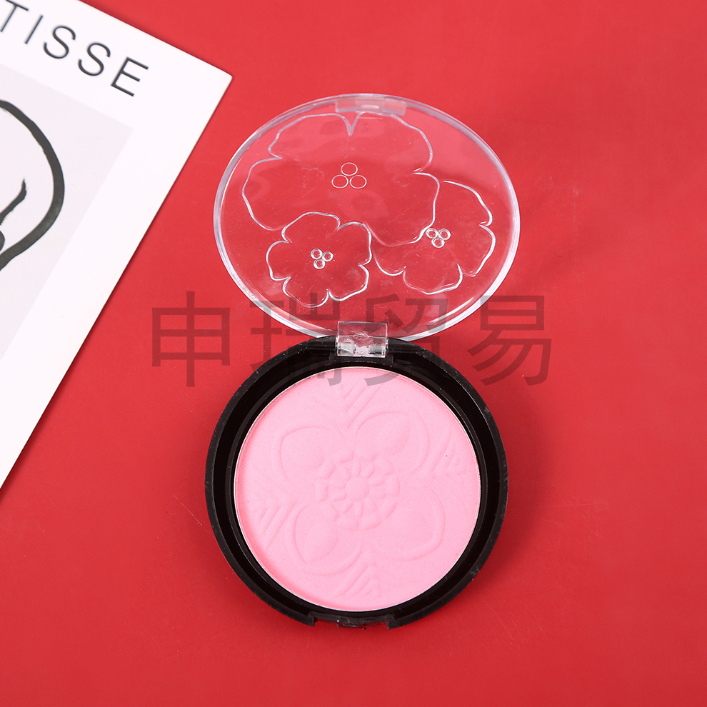 Factory direct sales: Earth tone four-color eyeshadow palette, pearlescent and matte, versatile for daily use, smoky eye eyeshadow, affordable for female students details Picture