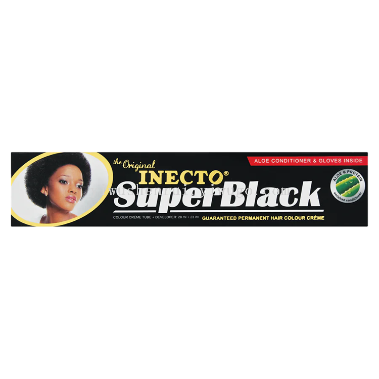 INECTO hair dye superblack hair dye