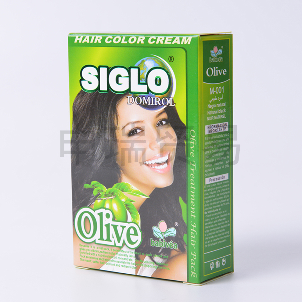 Hair dye and hair dye cream products