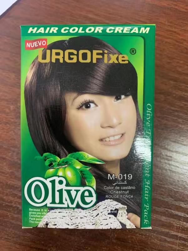 Export and foreign trade of hair dye and hair cream in trendy color series details Picture