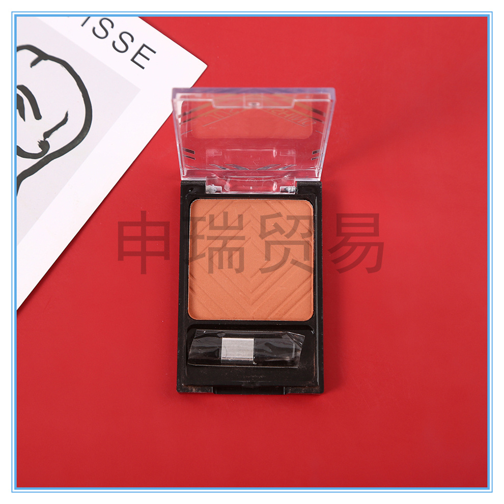 Factory direct sales: Sweet and tender blush, nude makeup, energetic and radiant peach color-enhancing blush, beauty makeup plate, blush plate wholesale pic 5