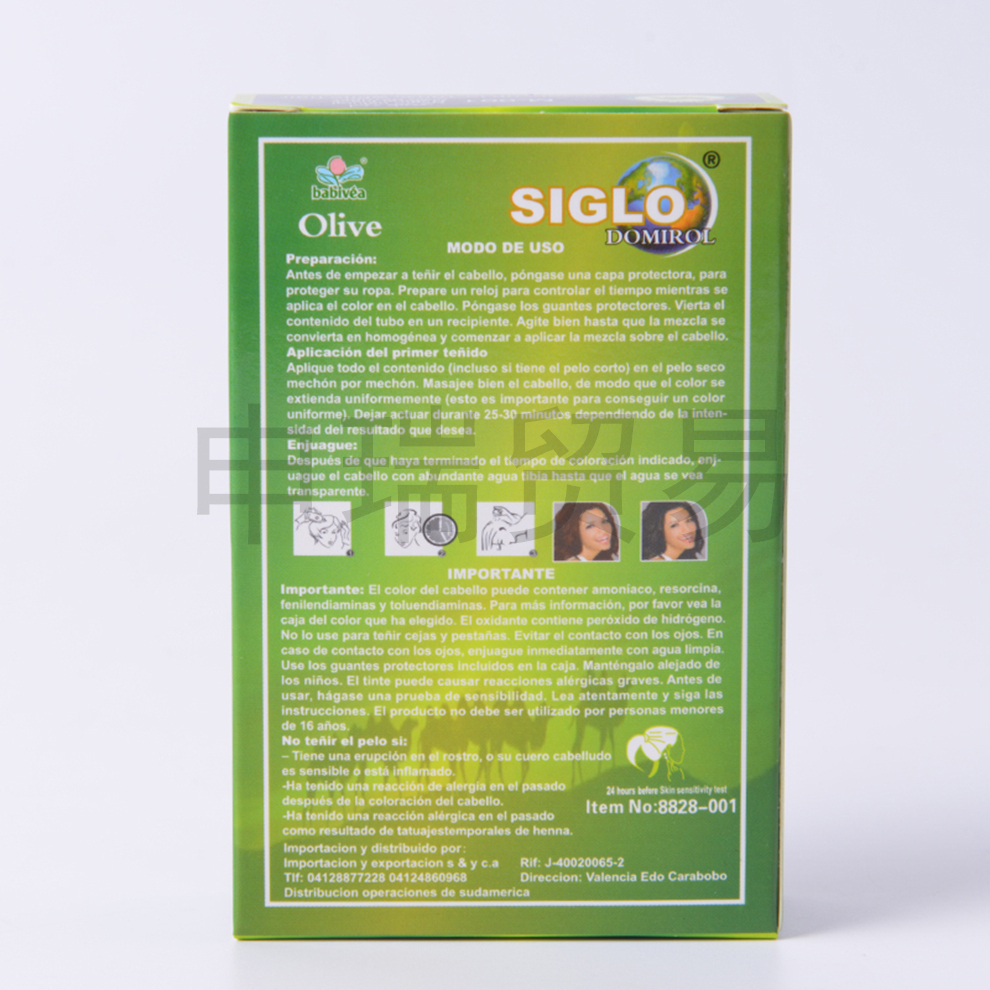 Hair dye and hair dye cream products details Picture