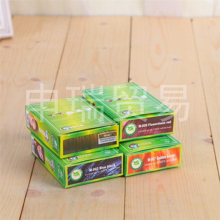 美发染发剂染发膏持久发色不伤发健康遮白发