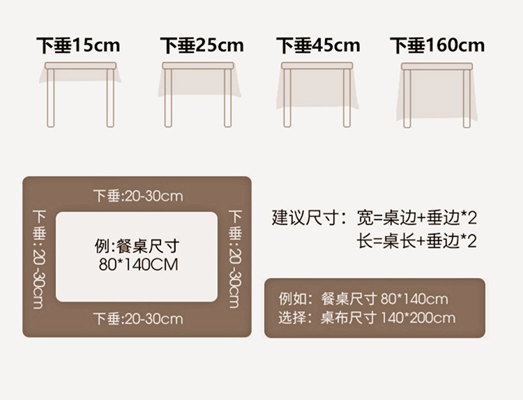2023新款桌布茶几轻奢高级感北欧风餐桌桌布电视柜蕾丝桌布茶几布酒店桌布台布棉印花布餐桌布圆桌桌布简约详情8