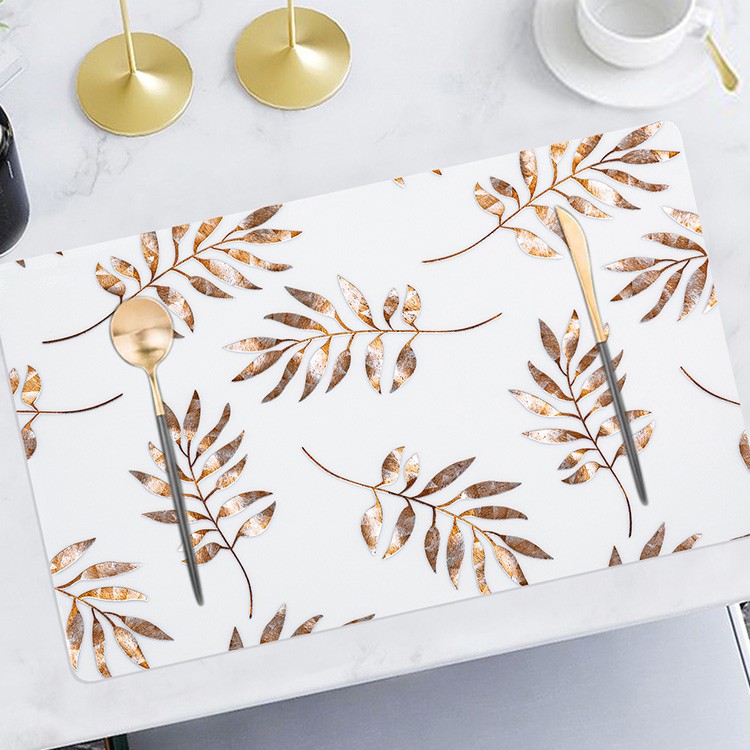PVC table mat a variety of colors can be selected for domest