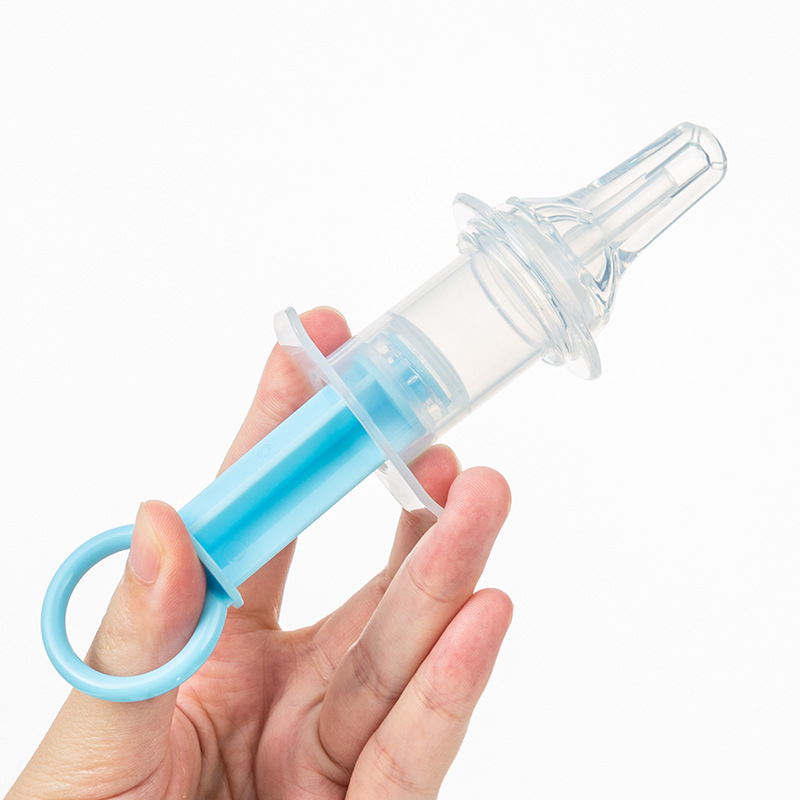 简单好用婴儿喂药器 针筒型喂药器 外贸出口两侧进液防呛喂药器