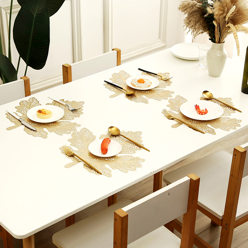 PVC heat insulation pads, household table MATS, perforated heat-resistant pads, high-temperature resistant kitchen pot MATS, cup MATS, bowl MATS, heat-resistant placemats, cup MATS, food placemats pic 1