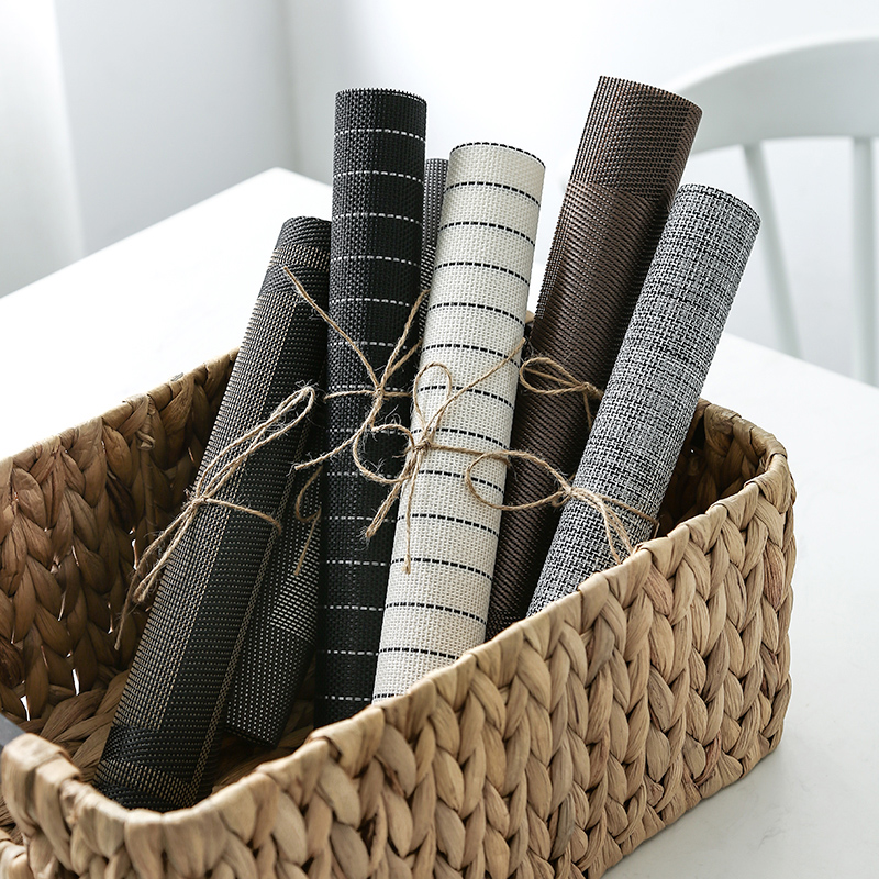 餐垫/编织杯垫/木质隔热垫/杯垫/纸巾杯垫产品图